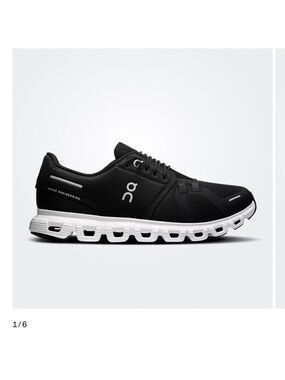 On Running Navy and Black Athletic Shoe